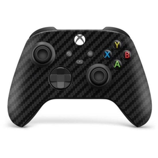 Folie Skin Compatibila cu Controller Xbox S - ApcGsm Wraps Carbon Black
